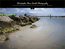 Tablet Screenshot of christophernovasmithphotography.com